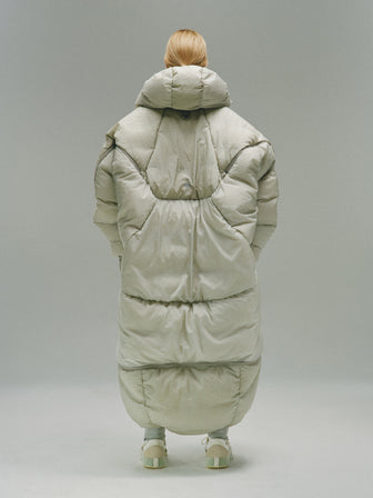 AS / Multiform Cocoon-Style Down Robe