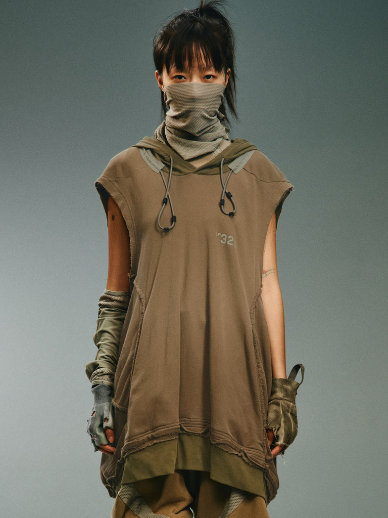 トップス HAMCUS / Deep Dwellers Hooded Tank Top TM / Deep Dwellers Hooded Tank Top – HAMCUS