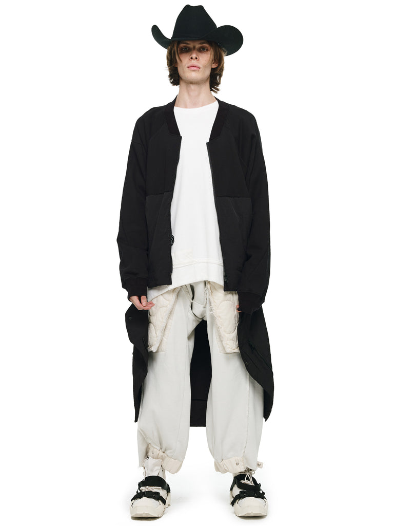 ジャケット・アウター OMMO QUILTING DOCKING WOOL CT Omoone Women's Cropped Quilted Jacket Floral Printed LightWeight