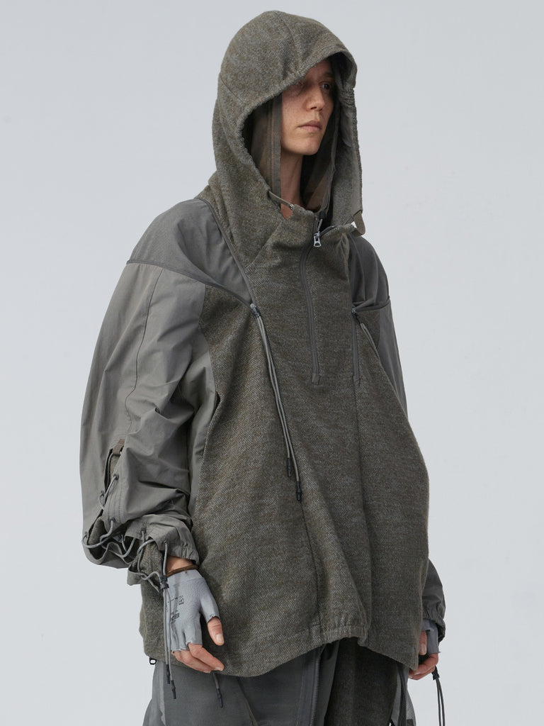 EDGE VAGRANT / EXPANDABLE HOODIE – HAMCUS