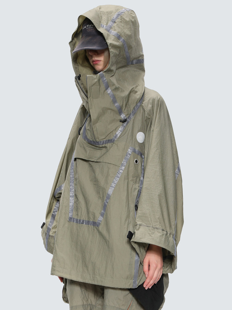 Reflective Taped Anorak Jacket