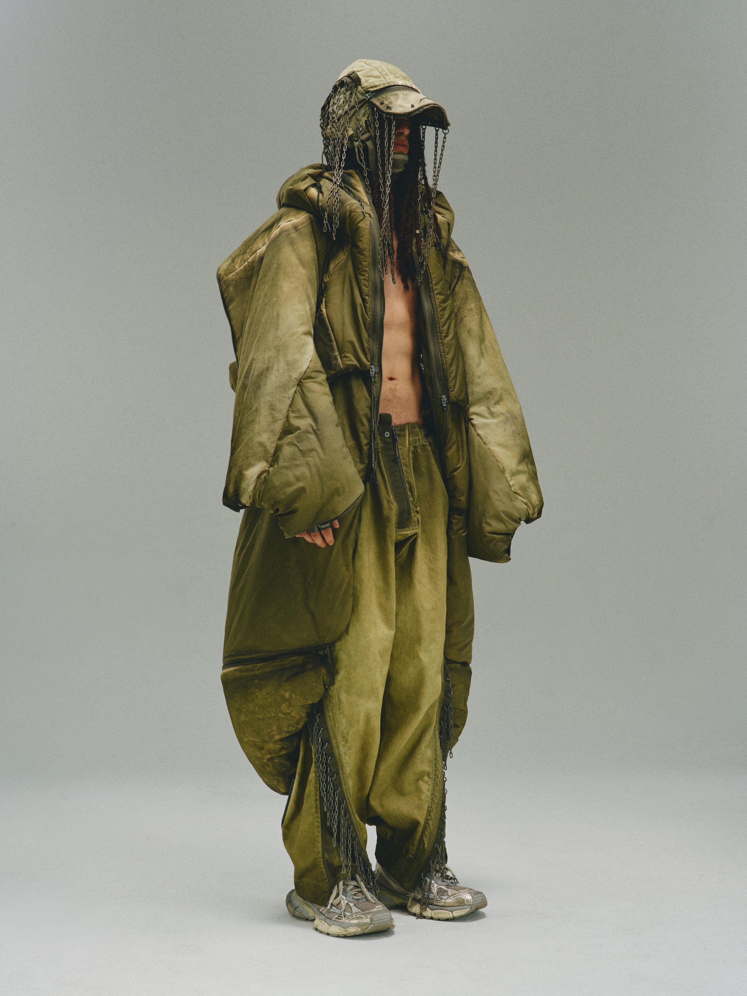 AS / Multiform Cocoon-Style Padded Robe – HAMCUS