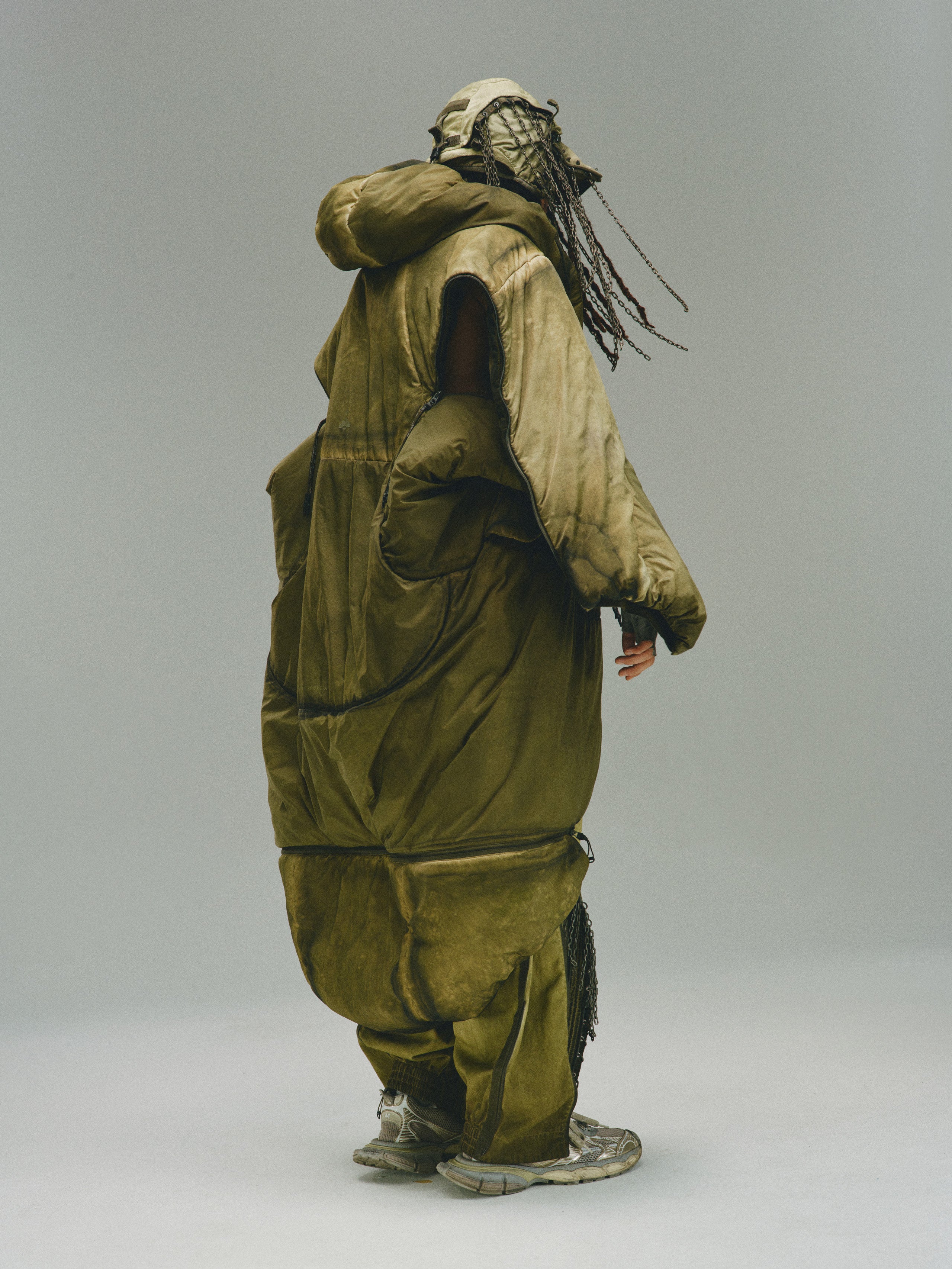 AS / Multiform Cocoon-Style Padded Robe – HAMCUS