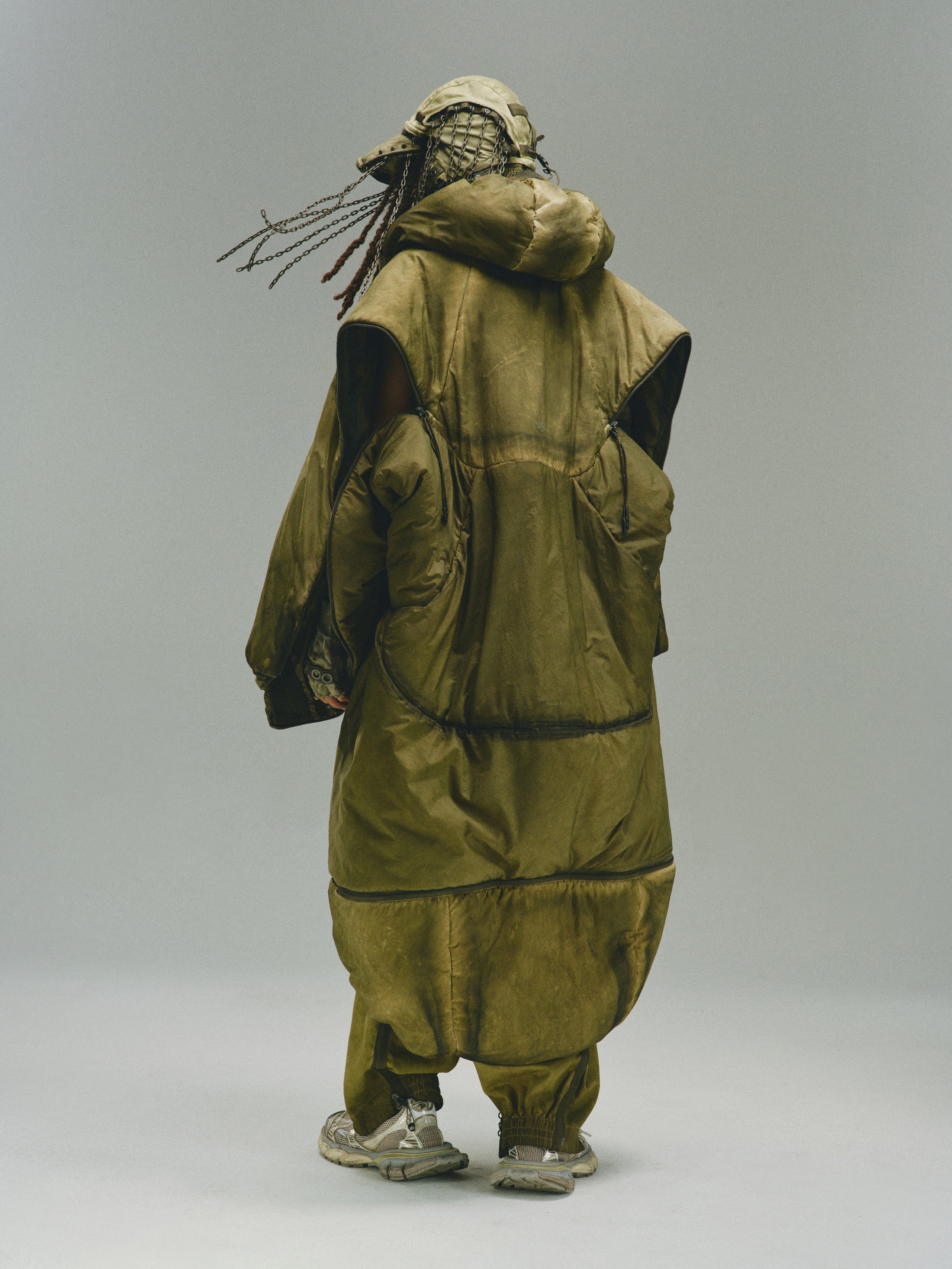 AS / Multiform Cocoon-Style Padded Robe – HAMCUS