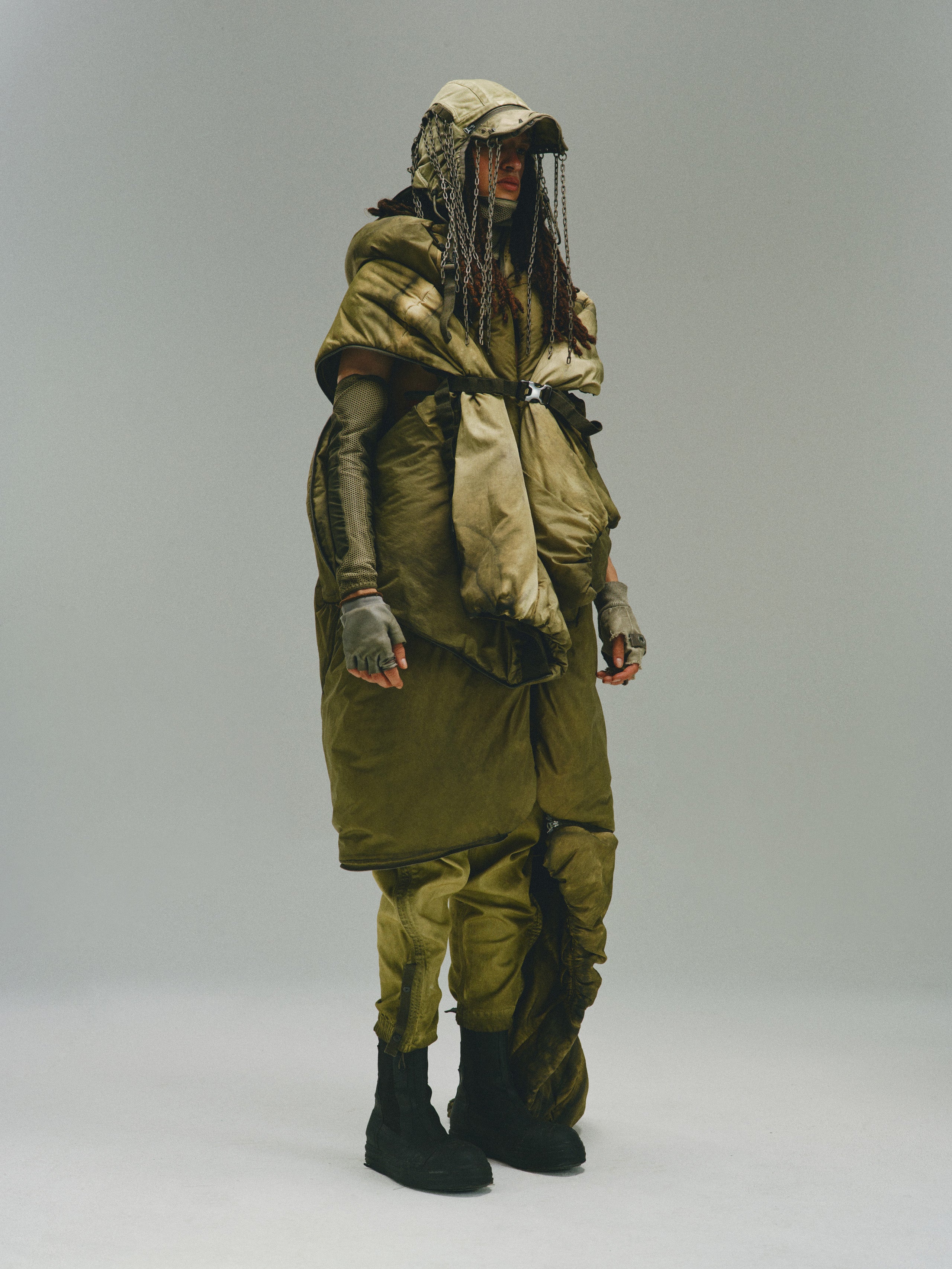 AS / Multiform Cocoon-Style Padded Robe – HAMCUS