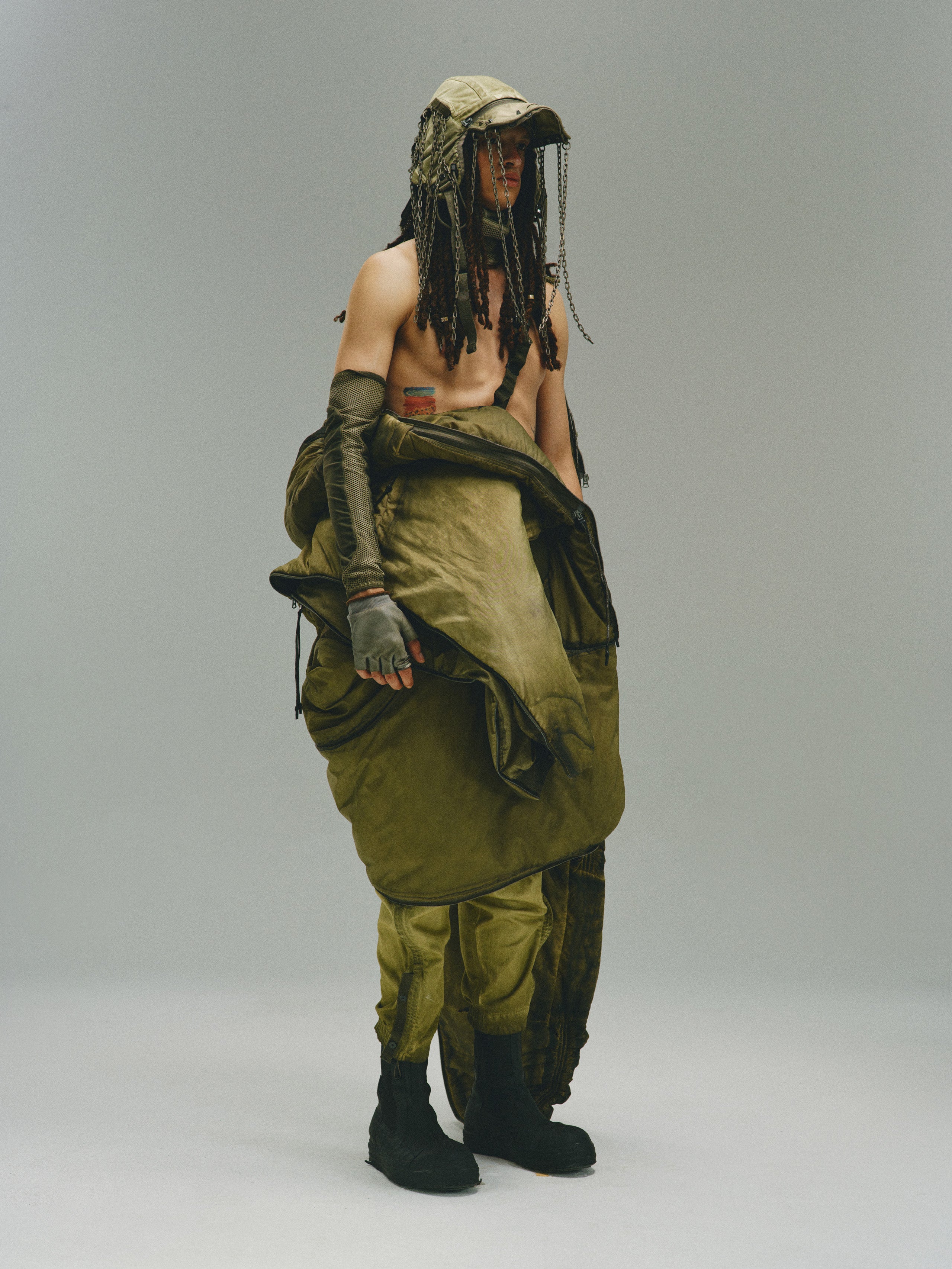 AS / Multiform Cocoon-Style Padded Robe – HAMCUS