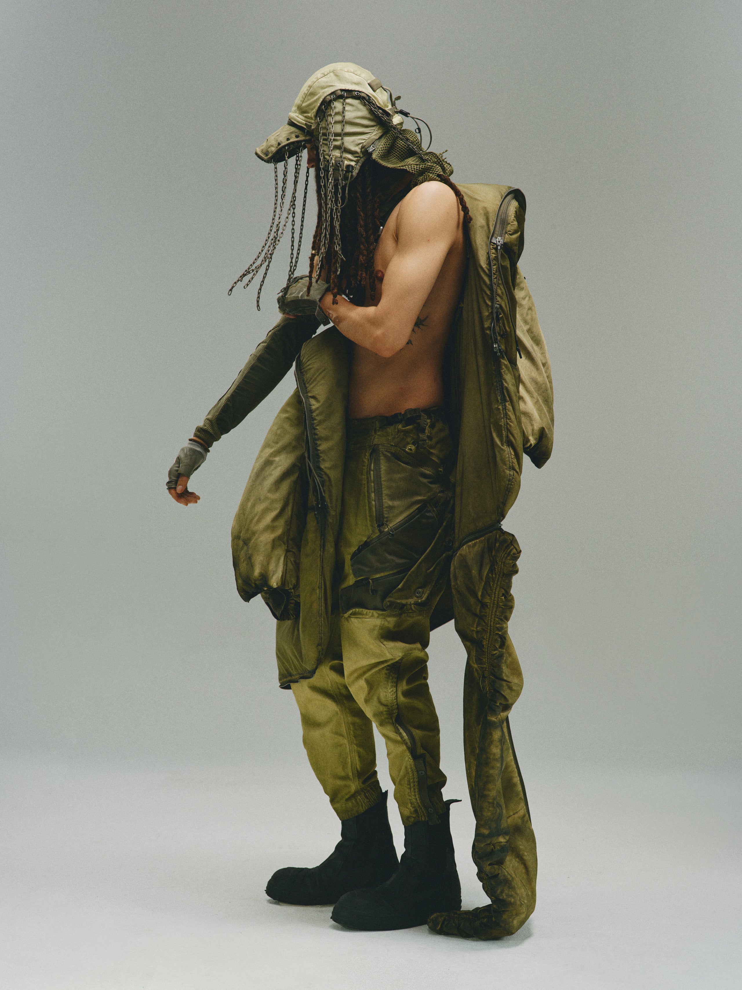 AS / Multiform Cocoon-Style Padded Robe – HAMCUS