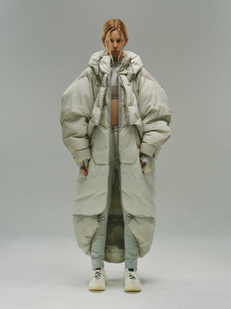 AS / Multiform Cocoon-Style Down Robe