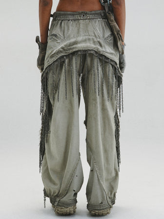 x MOSAISPARIS / MOERAE'S chains - Bearer's Pants