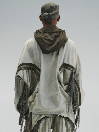 x MOSAISPARIS / MOERAE'S chains - Bearer's Hooded jacket