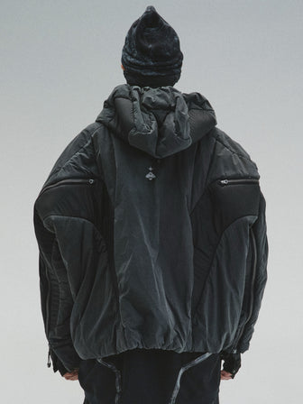 GOB / X3_12 - Bionic Membrane Wing Wax-Coated Padded Jacket