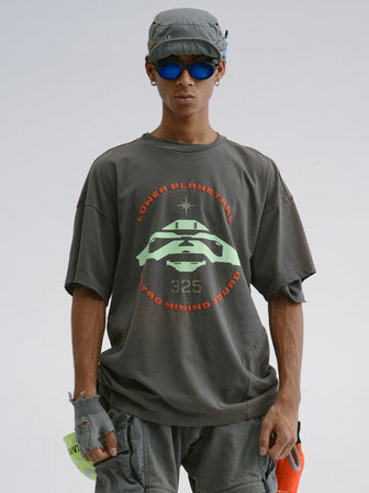 LPUUS / Interstellar Frisbee Sport Tee - Relaxed