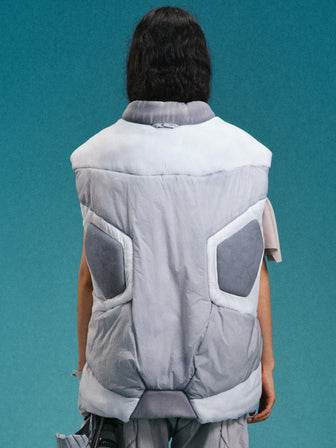 GOB / Dip-Dyed Plate Padded Vest