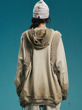 LPU / Reclaimer‘s Aged-Washed Hoodie