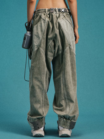 SUM / Work-Weathered Denim Pants