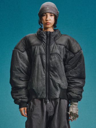 Raiden-17 / Dust-Laden Warden's Washed-Padded Parka