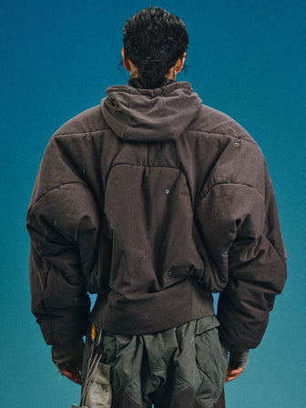 EX-6 / Night-Watch‘s Washed Padded Hooded Parka