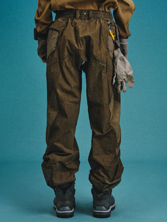 GOB /  Sample-Tech Stained Padded Trousers