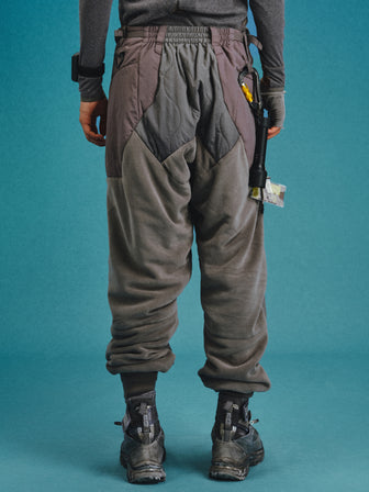 EX-6 / Brushed Fleece & Gourd Cotton Quilted Marching Trousers