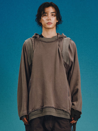 LPU / Reclaimer‘s Aged-Washed Hoodie