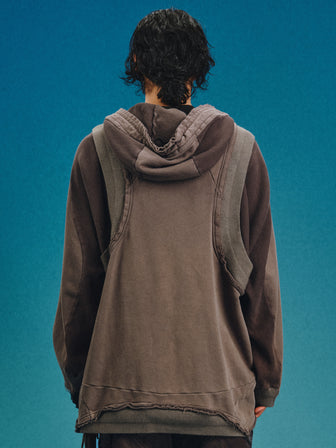 LPU / Reclaimer‘s Aged-Washed Hoodie