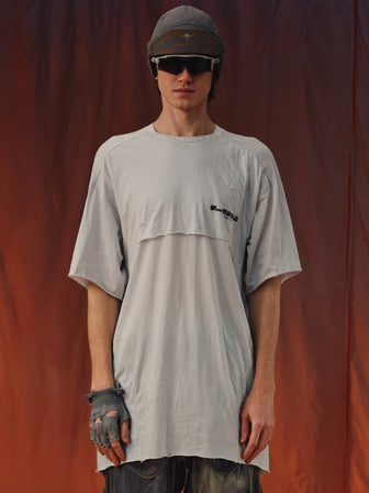 LPU / Union Star-Ring Layered T-Shirt