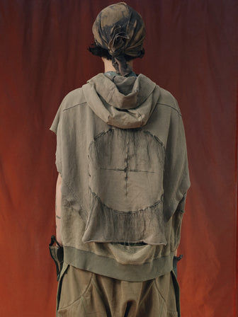 LPU / Union Stellar-Ring Embroidery Hooded Tank