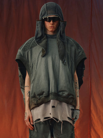 ES / Radial Panel Expansion Sweat Vest