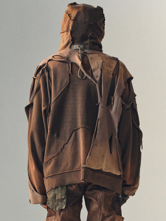 EM / Waste Exile Heavyweight Hooded Sweatshirt