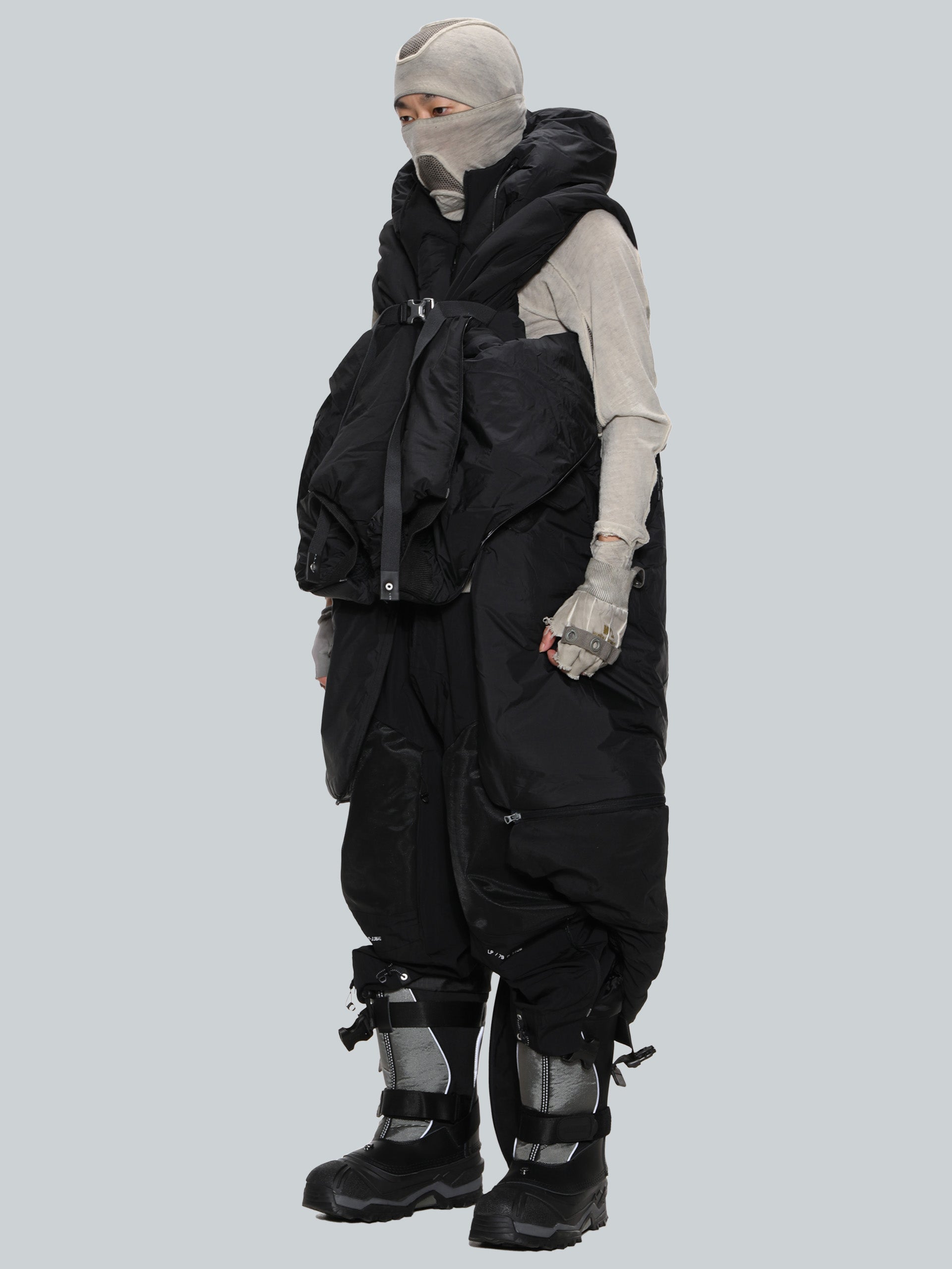 AS / Multiform Cocoon-Style Padded Robe – HAMCUS