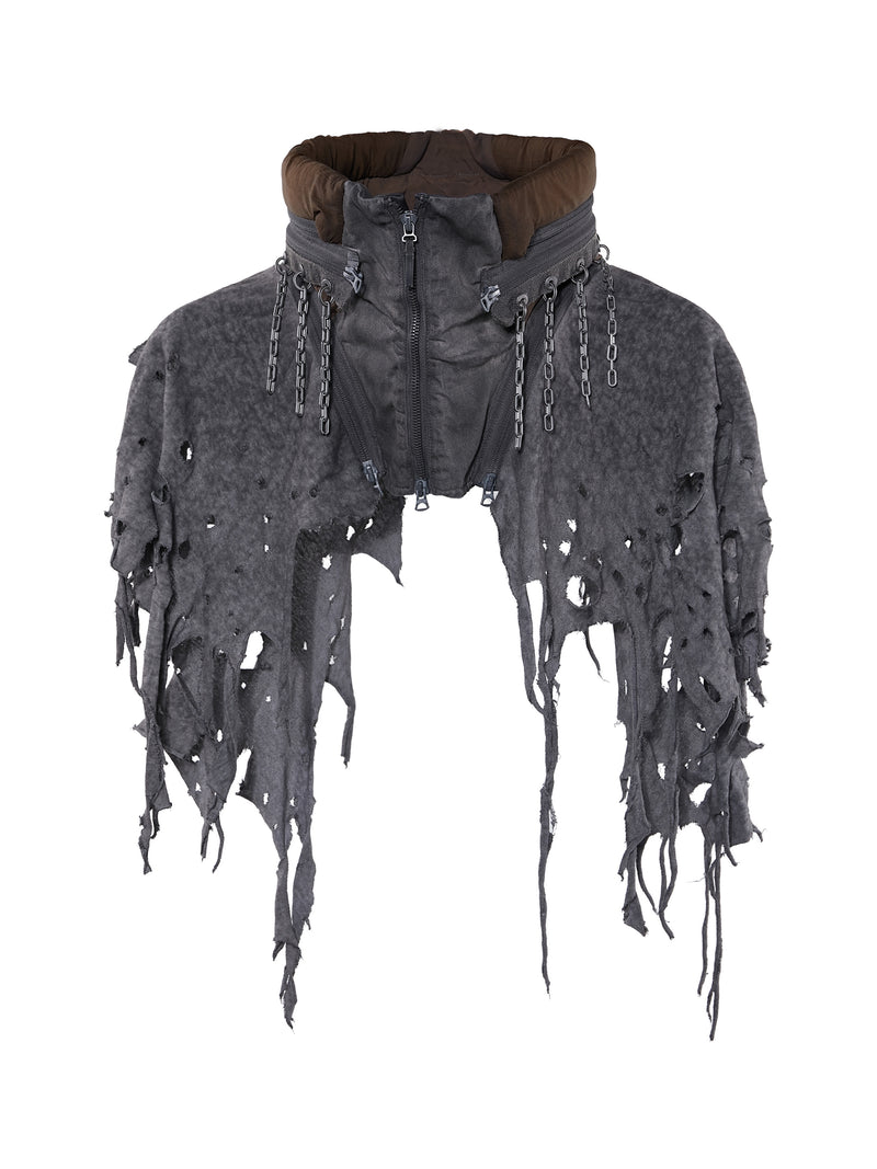 x MOSAISPARIS / MOERAE'S chains - A-3 Corroded Collar - mounted External Neck Guard Module