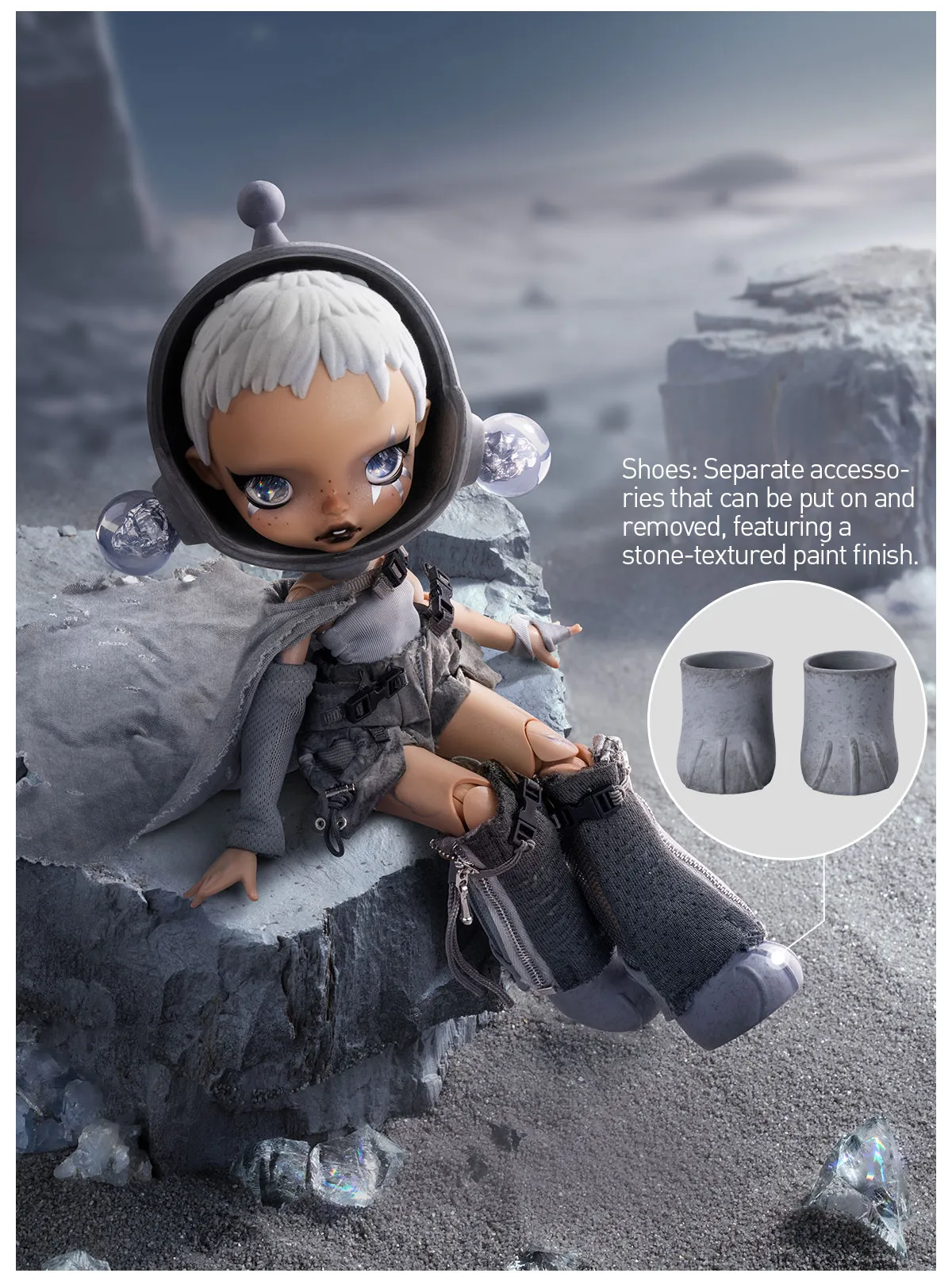 POPMART SKULLPANDA LUMA アクションフィギュア x Popmart Skullpanda POPMART SKULLPANDA LUMA アクションフィギュア x Popmart Skullpanda