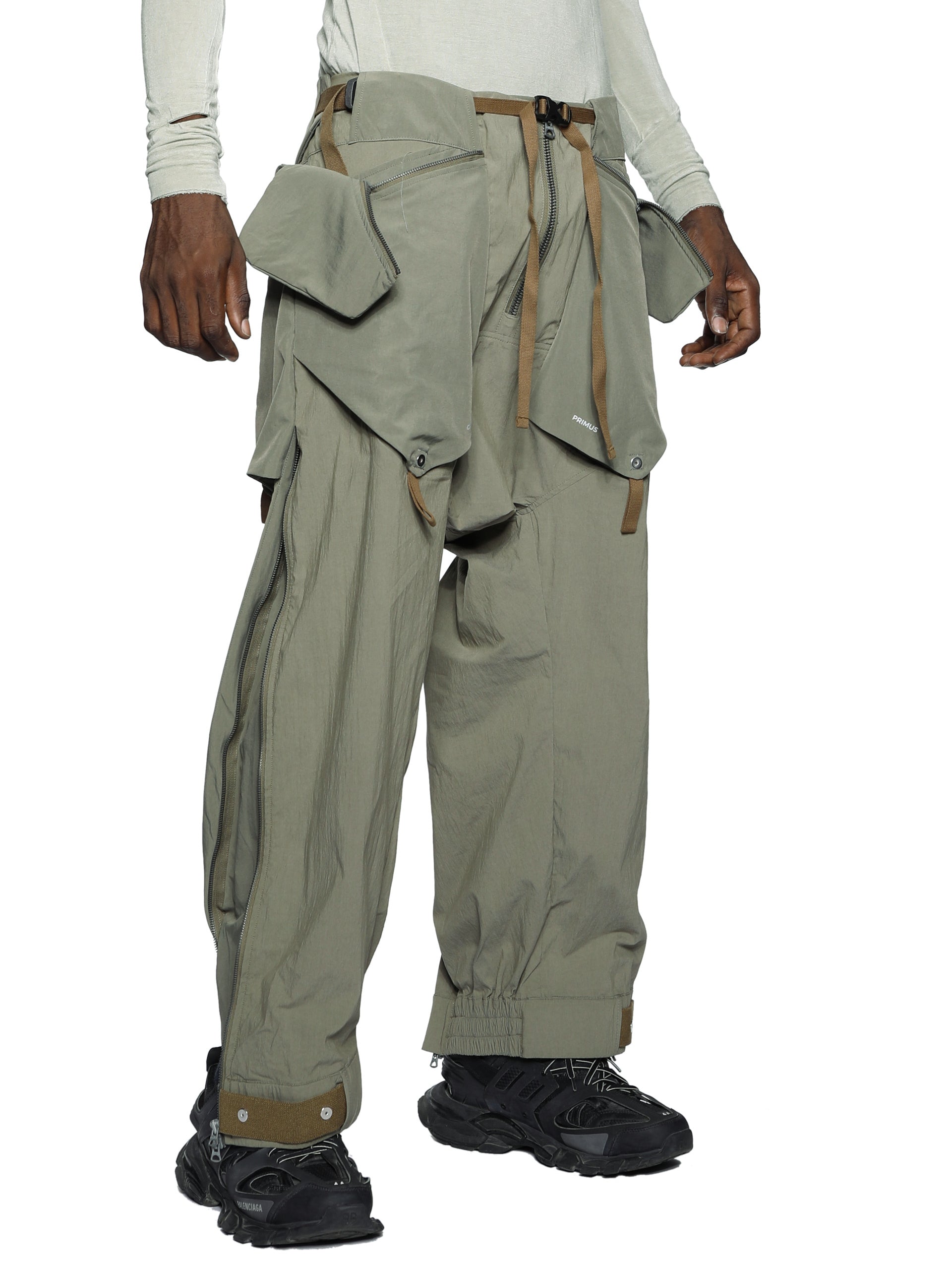 LAYERED PANEL CARGO PANTS – HAMCUS