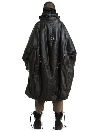 Ghost of the offworld Antique pyra collar oversized coat