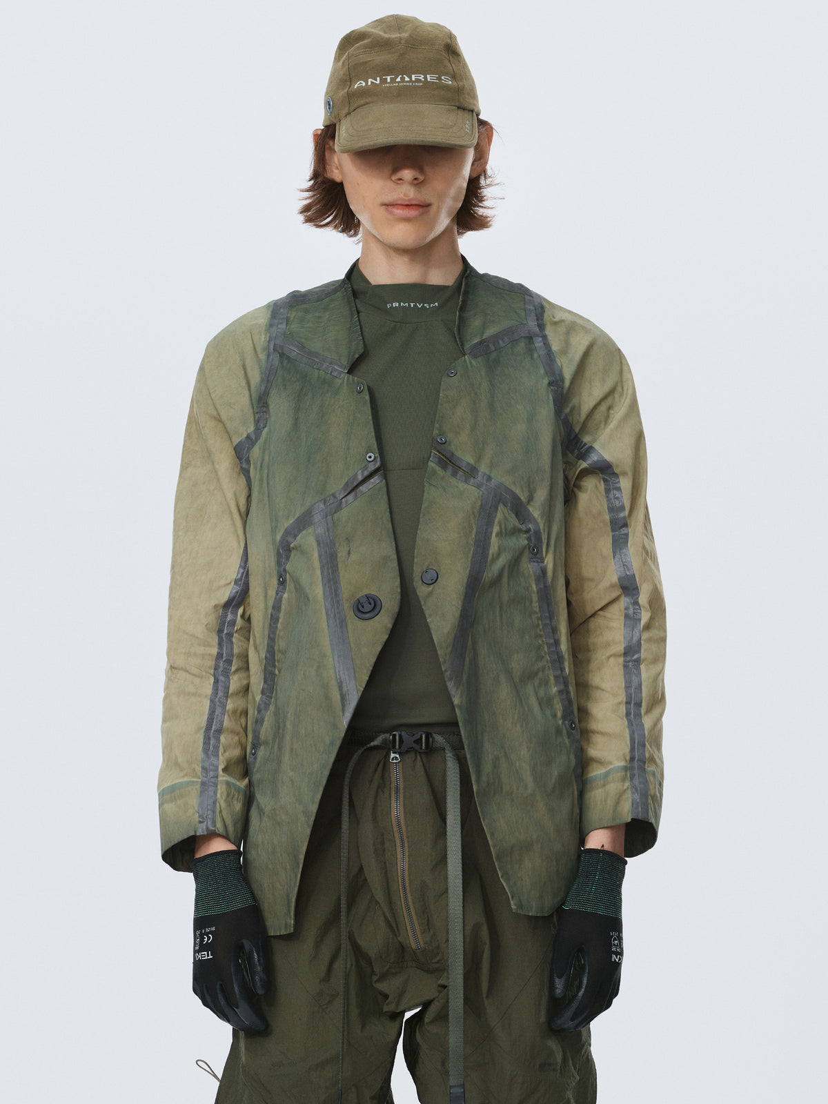 eccaf / carbon geo-blazer