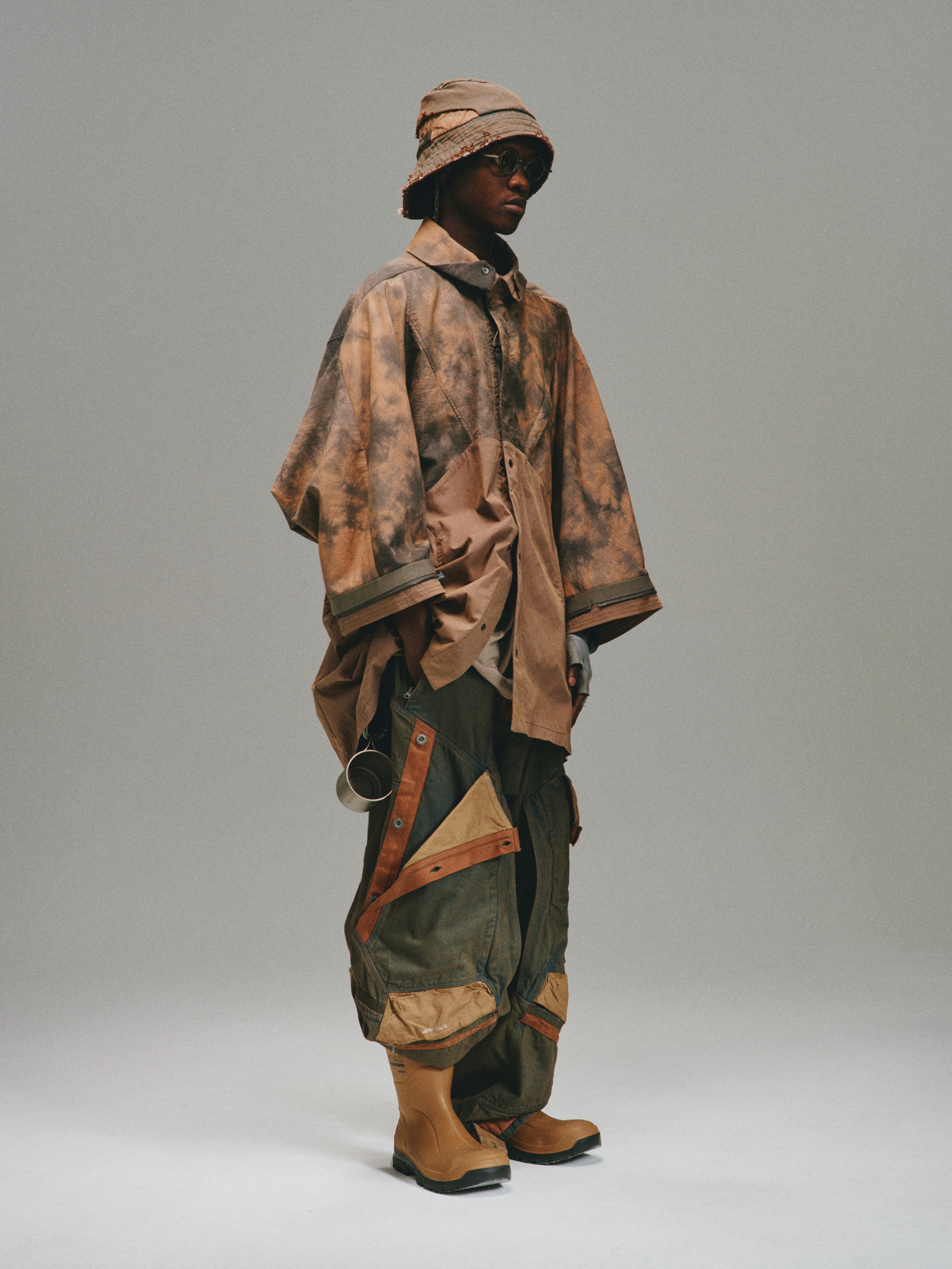 LPU / Rusty Technician Convertible Work Shirt – HAMCUS