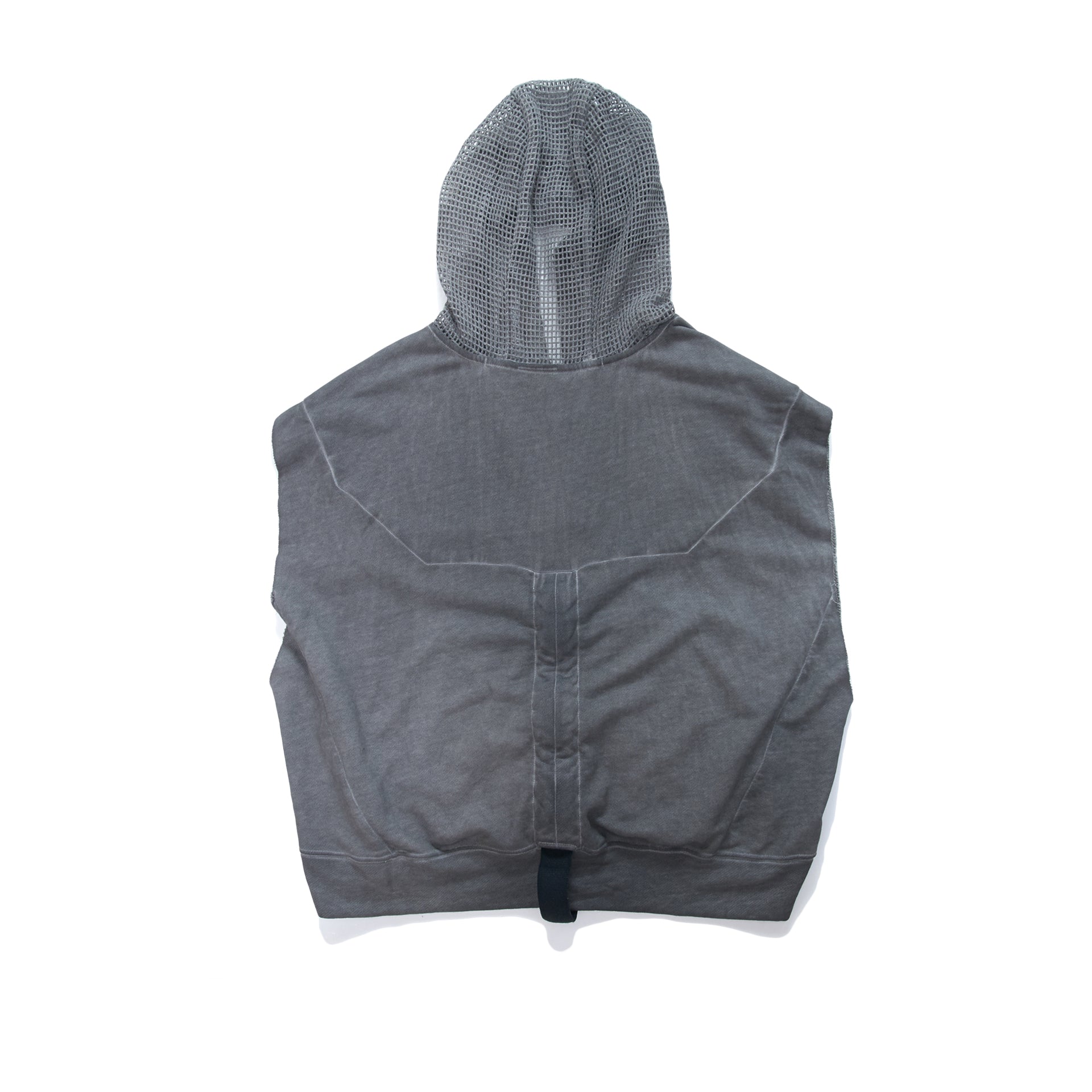 PERFORATED NET HOODED TANKTOP – HAMCUS